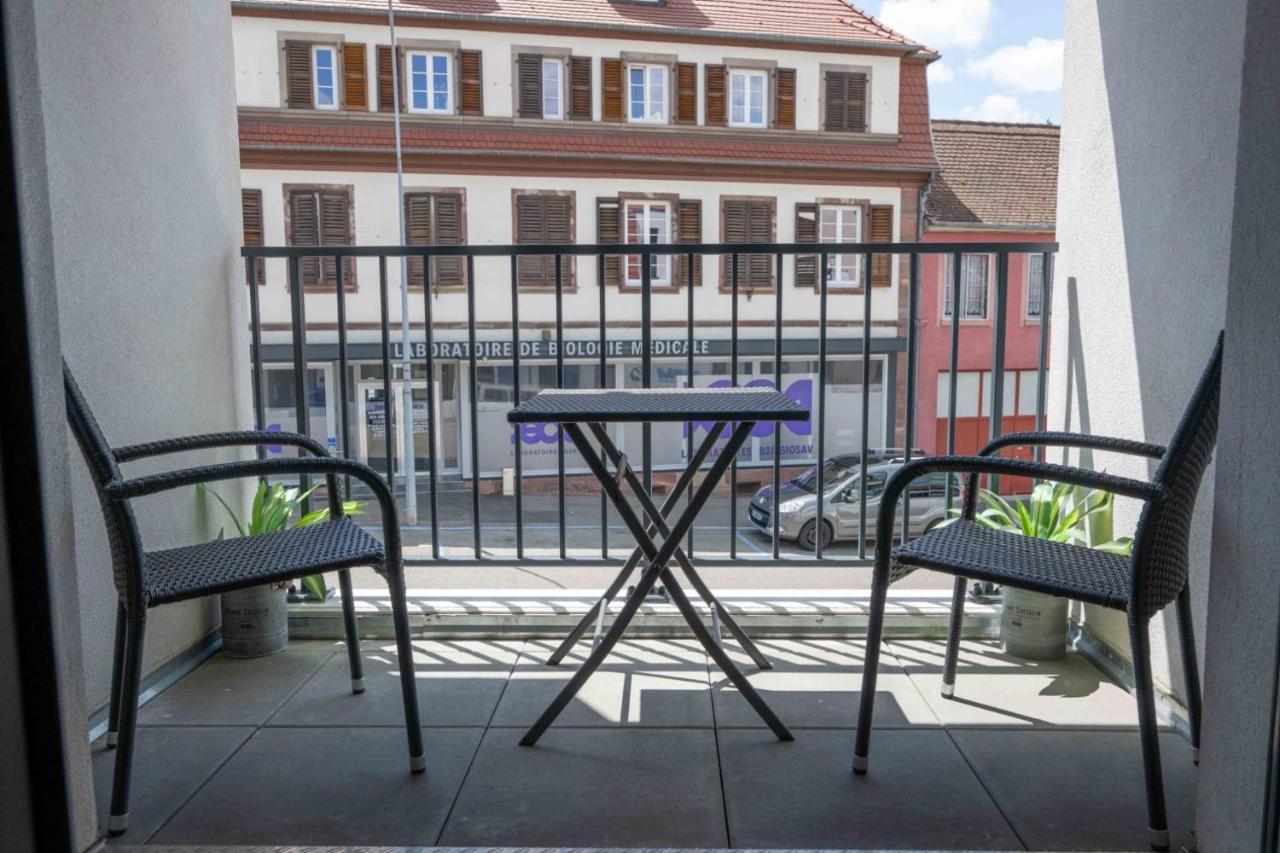 Superbe Loft Center Of Saverne Bike Parking Екстериор снимка